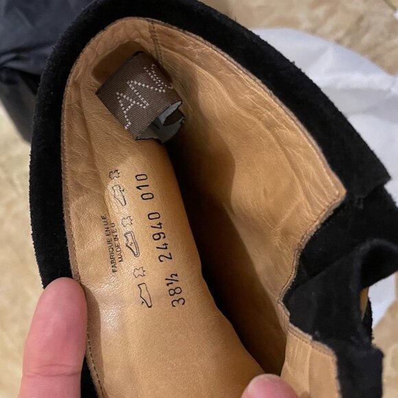 Free Lance Paris black suede tall moto boot - Picture 16 of 16